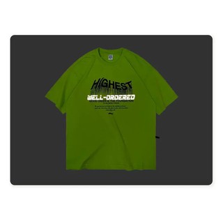 Áo thun phản quang Highest xanh neon - ẢNH THẬT
