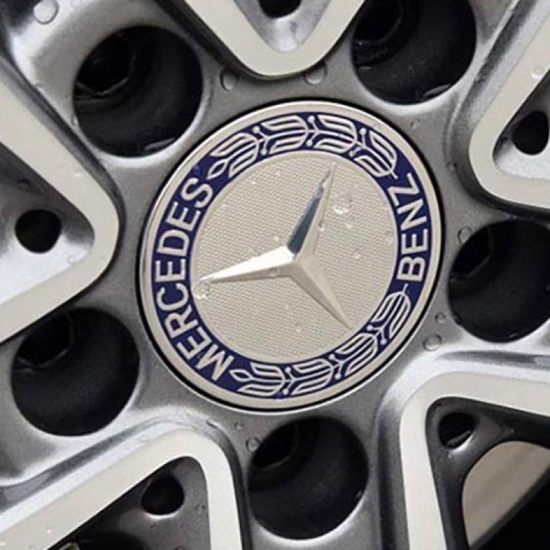 Chụp mâm ốp la zăng mercedes , C250 , C300 , E200 , E300 , S500 Logo chụp ốp mercedes 100k/1 cái