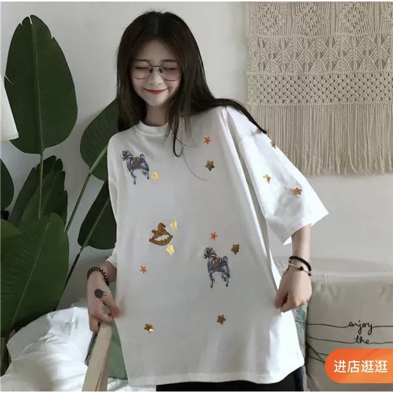 Áo thun thêu hình Quảng châu loại 1 | BigBuy360 - bigbuy360.vn