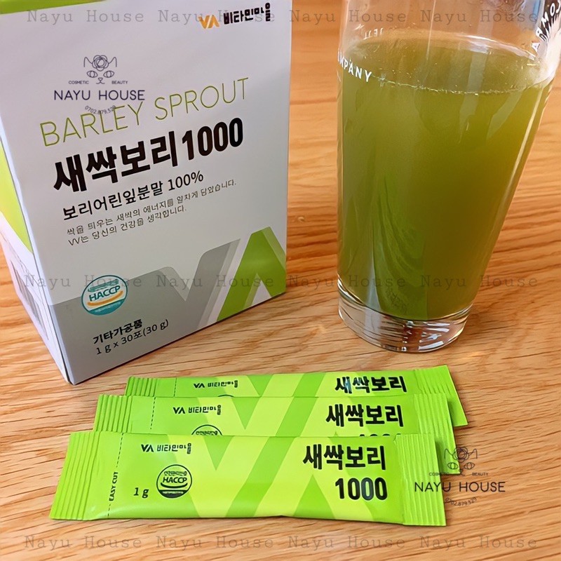 BỘT LÚA NON BARLEY SPROUT VITAMIN VILLAGE HÀN QUỐC