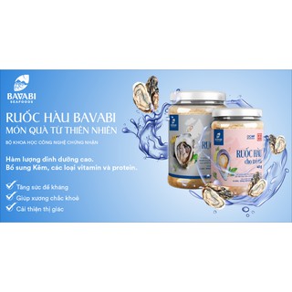 [Chính Hãng] Ruốc Hải Sản Bavabi (Ruốc Hàu, Bề Bề, Ngao, Tép, Cá Thu)
