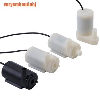 Máy bơm chìm mini dc 5v không chổi than tiếng ồn thấp