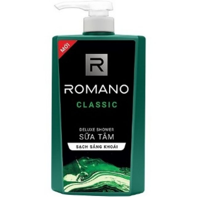 Sữa tắm Romano 650g Classic / Attitude / Force/Gentleman