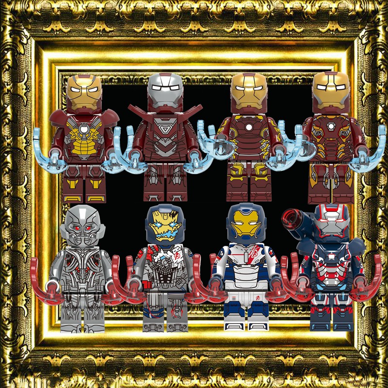Mô Hình Nhân Vật Iron Patriot Ultron Marvel Dùng Làm Quà Tặng Sinh Nhật Cho Bé
