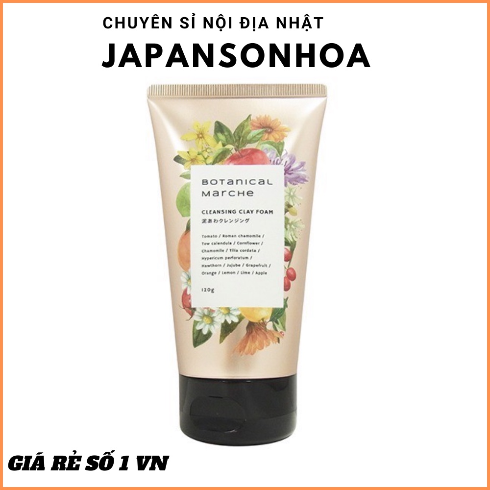 Sữa rửa mặt đất sét làm sạch sâu lỗ chân lông Botanical Marche 120gCHÍNH HÃNG khả năng làm sạch sâu khá đỉnh
