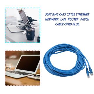 Dây cáp kết nối mạng LAN tiện lợi 50FT RJ45 CAT5 CAT5E