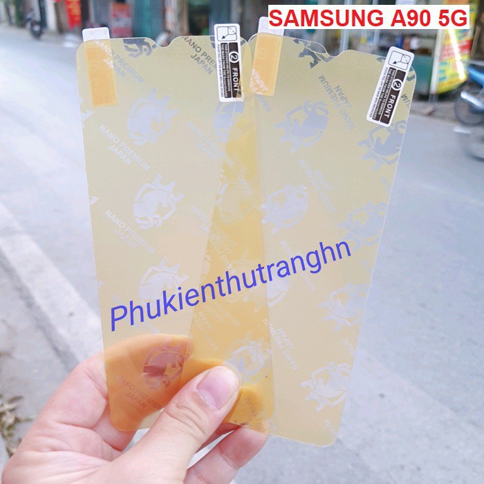 Dán cường lực dẻo nano siêu bền cho Samsung A51/ A71/ A11/ M11/ A21/ A21S/ A80/ A90 5G/ S10E/ S10 lite/ Note 10 lite