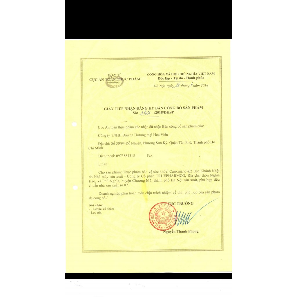 CANXINANO K2 USA Khánh Nhật