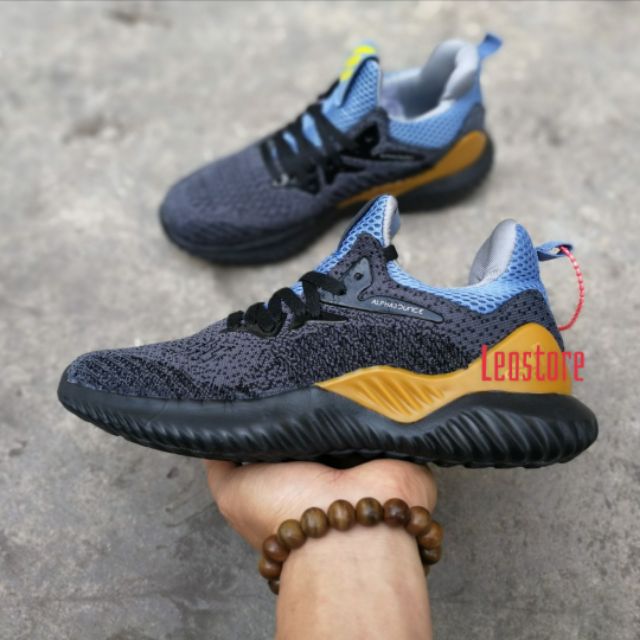 [Fullbox] Giầy alphabounce đen phối vàng nam | BigBuy360 - bigbuy360.vn