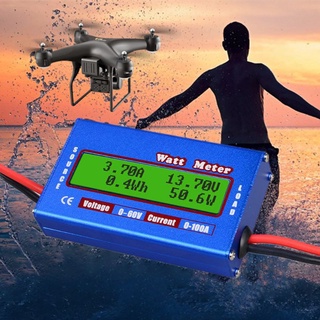 For dc 60v 100a balance voltage battery power analyzer rc watt meter checker pro