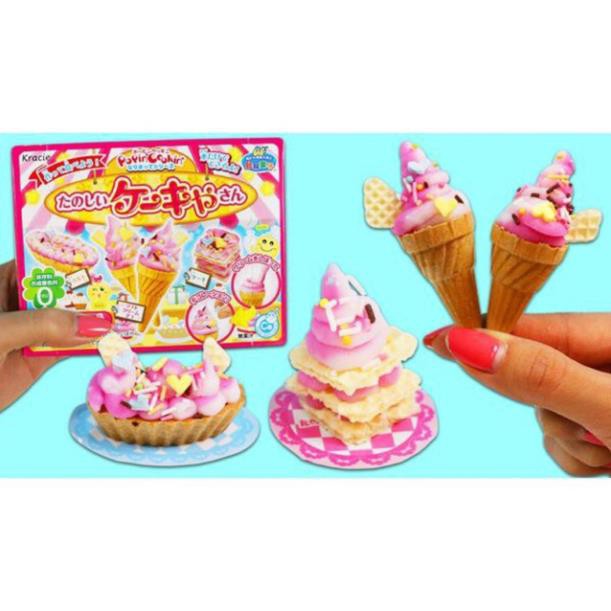 Popin Cookin làm kem Icecream - Bánh kẹo giáo dục Nhật Bản