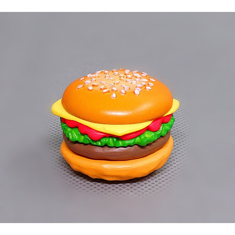 Mô hình Hamburger size 3 x 3.5cm cho các bạn làm móc khóa, trang trí nhà búp bê, DIY