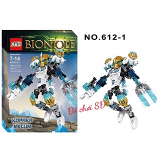 Hộp đồ chơi lắp ráp bionicle 612