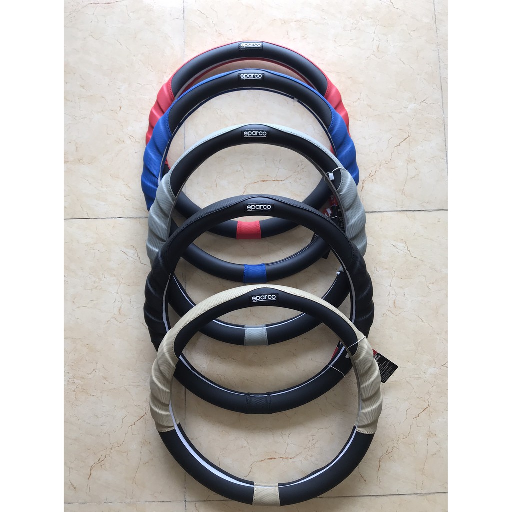 Bọc vô lăng Sparco cao cấp - size 38, phù hợp cho mọi dòng xe 4 chỗ, 7 chỗ