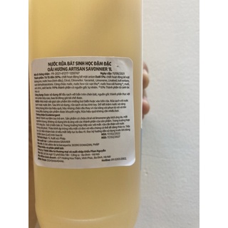 Nước rửa chén hữu cơ organic nhập khẩu từ Pháp