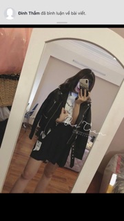 Áo da zara xuất xịn