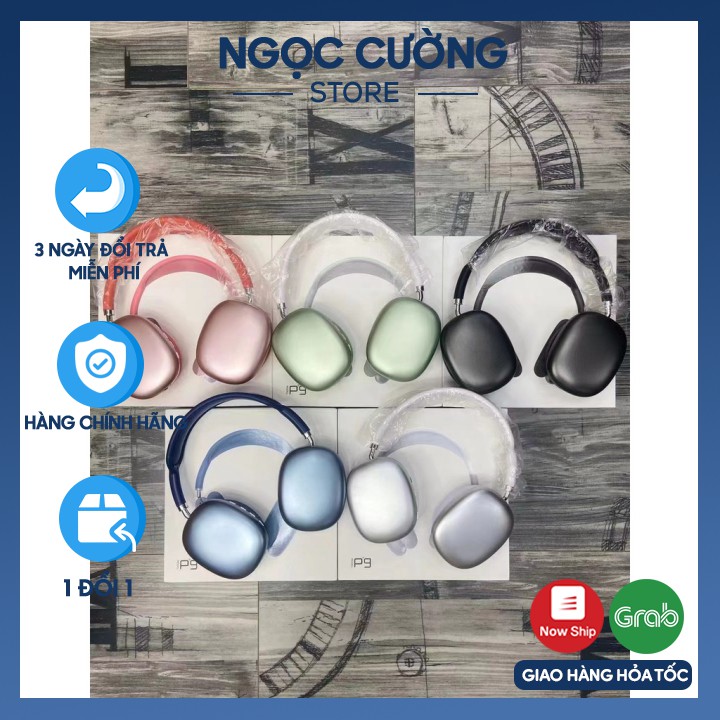 [SIÊU HÓT 2021] Tai nghe Blutooth chụp tai chống ồn AirPods Max P9 - BẢO HÀNH ĐỔI MỚI