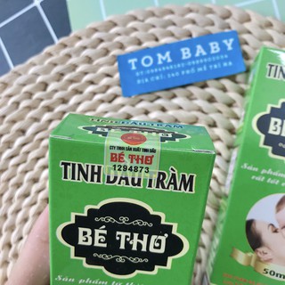 Dầu tràm Bé Thơ chai 50ml (phòng gió, chống muỗi đốt....)
