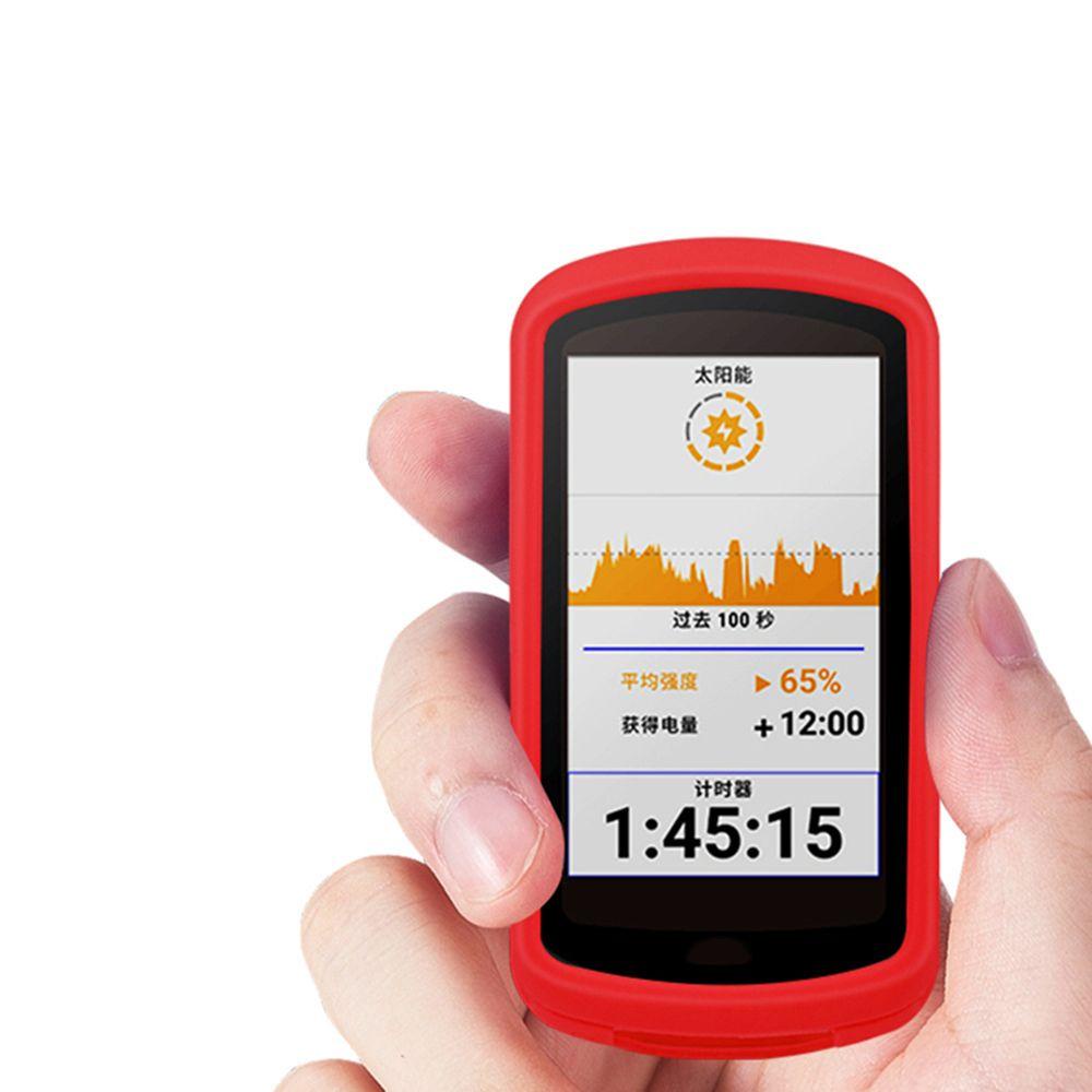 Vỏ Silicone Mềm Bảo Vệ Đồng Hồ Garmin Edge 1040 Gắn Xe Đạp