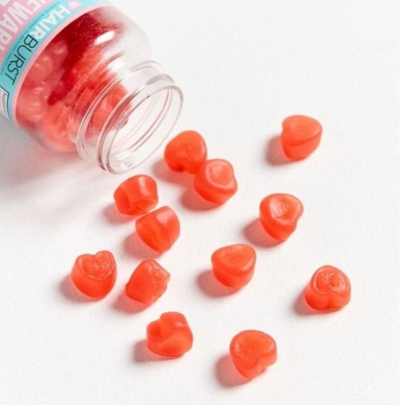 Kẹo HAIRBURST Chewable Hair Vitamins - Viên nhai Hairburst Vitamins kích thích mọc tóc 60 viên