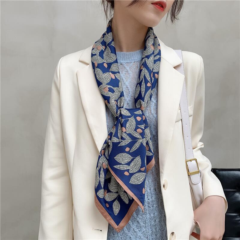 Khăn Choàng Vuông 90cm(35.4inch) Thời Trang Thoáng Khí WJ1007-23-04