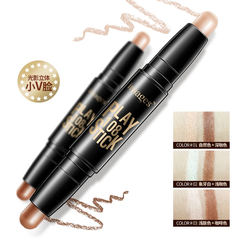 Thỏi Kem Che Khuyết Điểm Hai Đầu Bắt Sáng Tự Nhiên Tạo Khuôn Mặt Chữ V | BigBuy360 - bigbuy360.vn