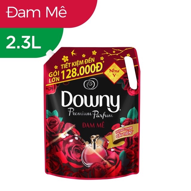 Nước xả vải Downy túi 2,3L hương nước hoa