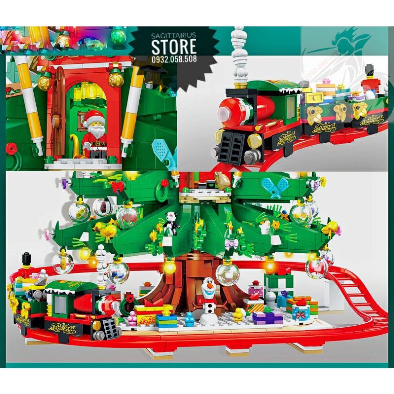 Lego SX 88013 Lắp Ráp Cây Thông Noel
