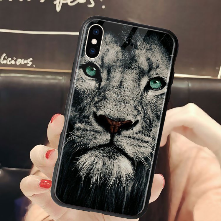 ốp lưng iphone 8 plus Hình Hổ Báo Sư Tử_85 BigRed 6/6plus/7/7plus/8/8plus/x/xr/xs/11/12/pro/max/plus/promax