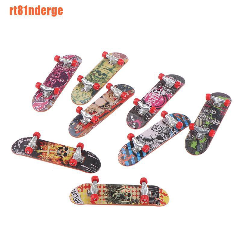 ◘✤Fingerboard Mini Finger Skateboard Plastic Skate Scooter Skateboar