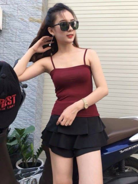 Áo Dây Ngang Croptop, Hàng Tận Xưởng Cắt.