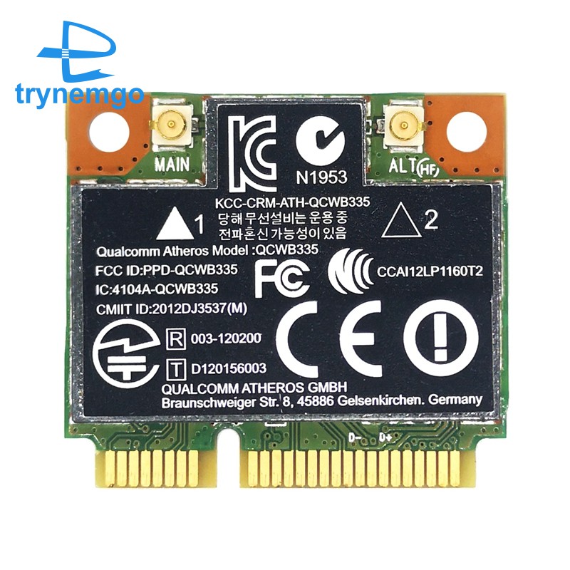 Card Wifi Ar9565 Qcwb335 Mini Pcie Bluetooth 4.0 Cho Xp Win7 / 8 Linux | BigBuy360 - bigbuy360.vn