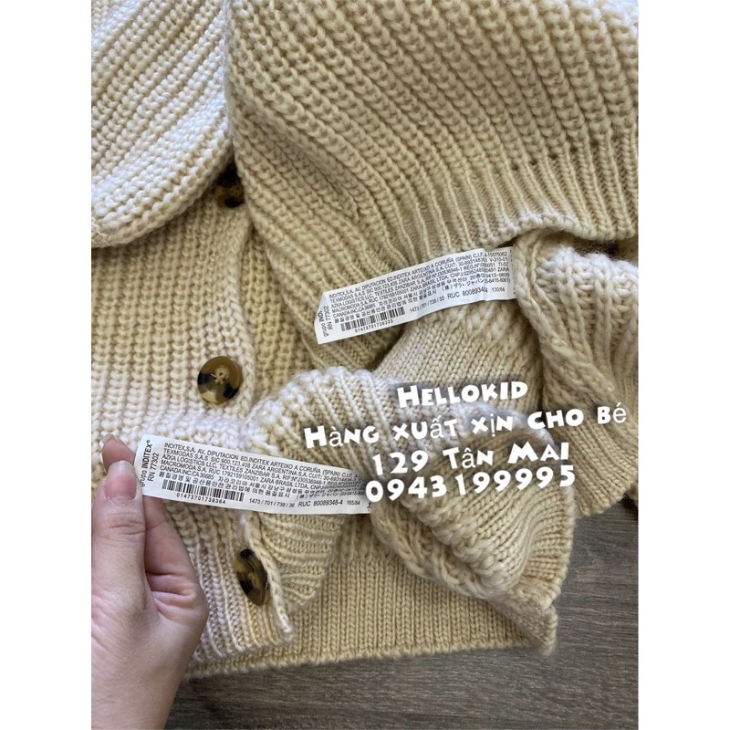 áo cardigan len oversize