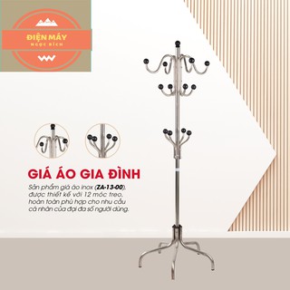Cây treo quần áo đứng Xuân Hòa khung KHUNG inox ZA-13-00 Dùng treo mũ , quần áo thuận tiện
