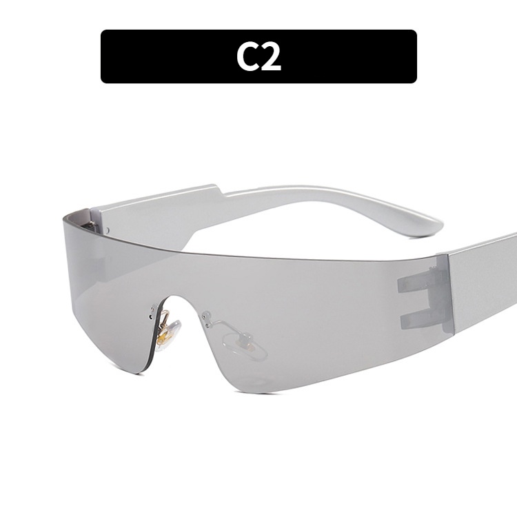 Kính Mát Thời Trang Punk Không Gọng COD  Cho Nam Và Nữ