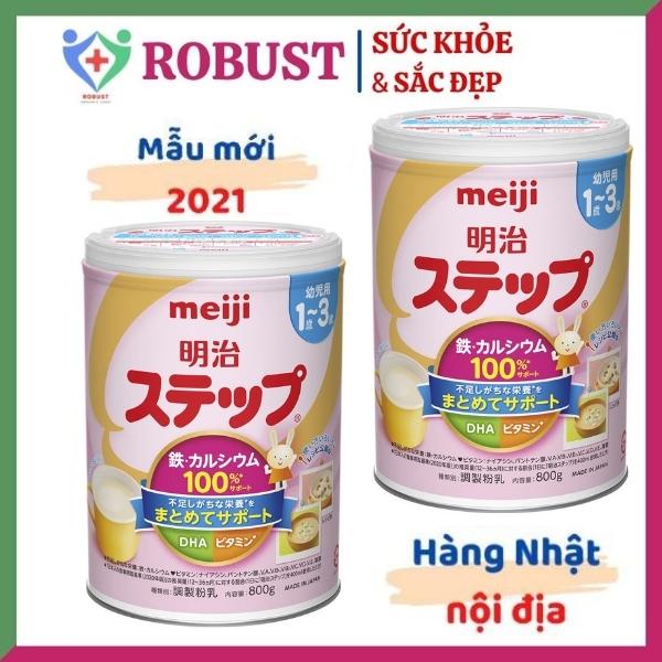 Sữa Bột Cao Cấp của Nhật - Sữa Meiji số 9 Hộp 800g Vị Nhạt Thanh Như Sữa Mẹ Dành Cho Trẻ Em 1-3 tuổi ROBUST
