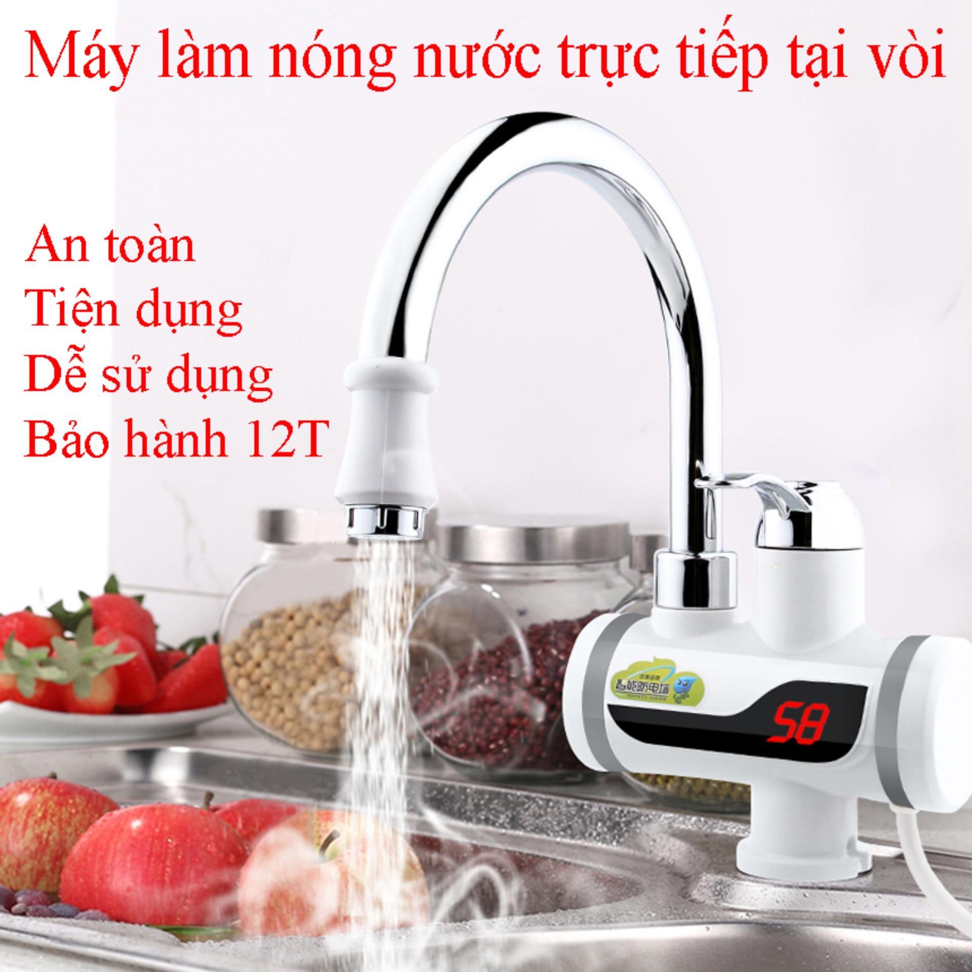 Máy làm nóng nước trực tiếp tại vòi - Sản Phẩm Cao Cấp - Làm Nóng Nhanh, Tiết Kiệm Điện, Chống Giật Rò Điện