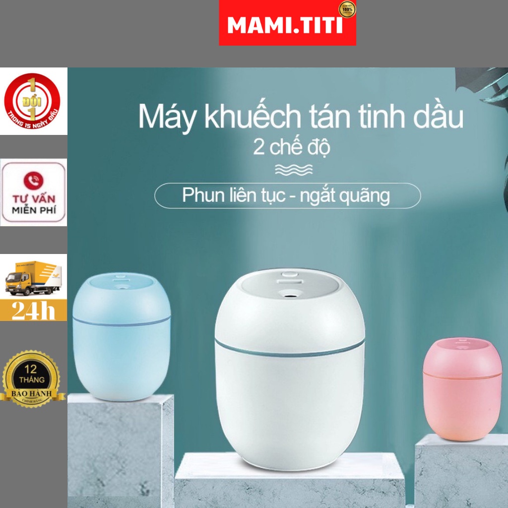 Máy xông tinh dầu mini, Máy Khuếch Tán Tinh Dầu Phòng Ngủ Và Trên Xe Hơi