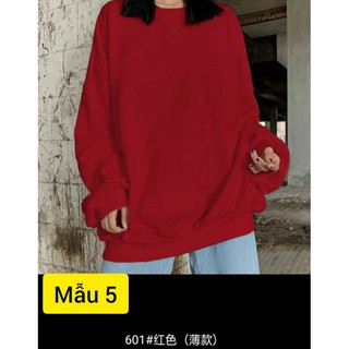Áo sweater nỉ da cá