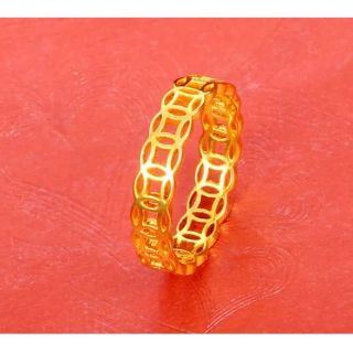 Nhẫn kim tiền chiêu tài hút lộc