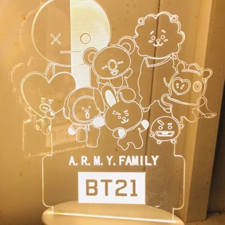 Đèn ngủ BT21 BTS