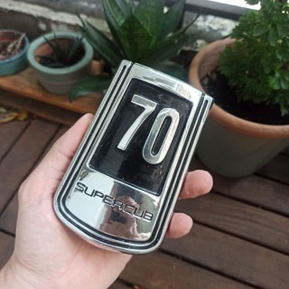 Mặt nạ và logo cub 81 70cc (có bán lẻ)