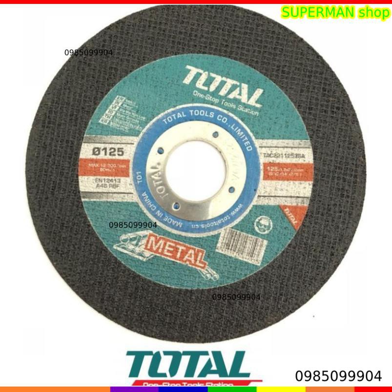 Đĩa cắt kim loại chính hãng 100mm 125mm 180mm Metal TOTAL TAC2211001SA /TAC2211253SA /TAC2211254SA /TAC2211803SA