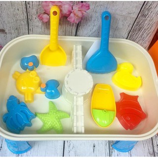 Bộ đồ chơi xúc cát 10 món