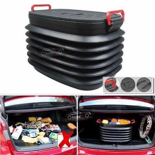 Thùng nhựa gấp gọn để đồ trong ô tô