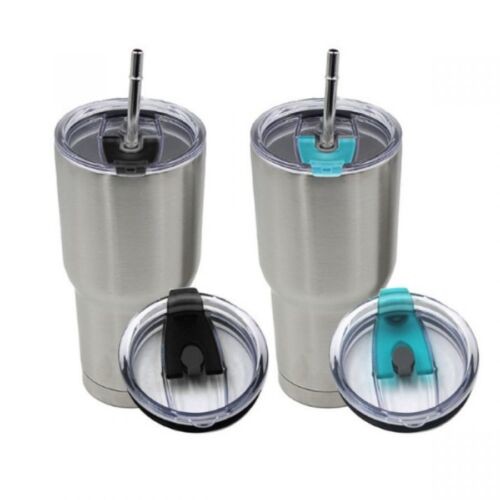 Ly Giữ Nhiệt Thái Lan YT 900ml Chất Liệu Inox 430 Có Nắp Chống Tràn + Tặng Kèm Bộ Ống Hút Inox Tái Sử Dụng Và Túi Đựng T