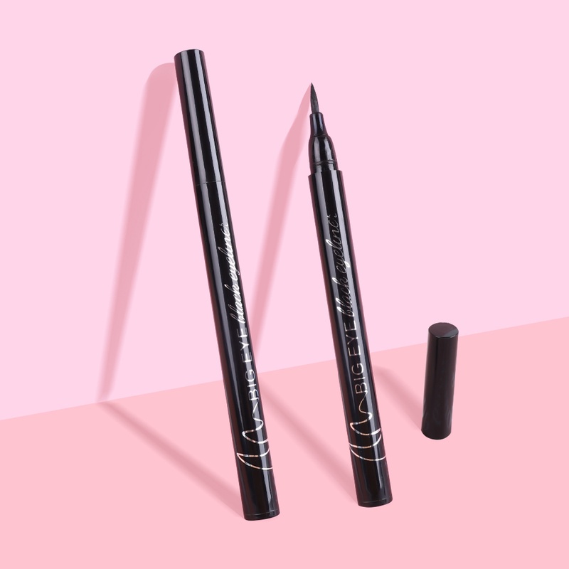 1 Bút Kẻ Mắt Màu Đen Dạng Lỏng Nhanh Khô Chống Thấm Nước Chống Mồ Hôi Lâu Trôi Không Nhòe