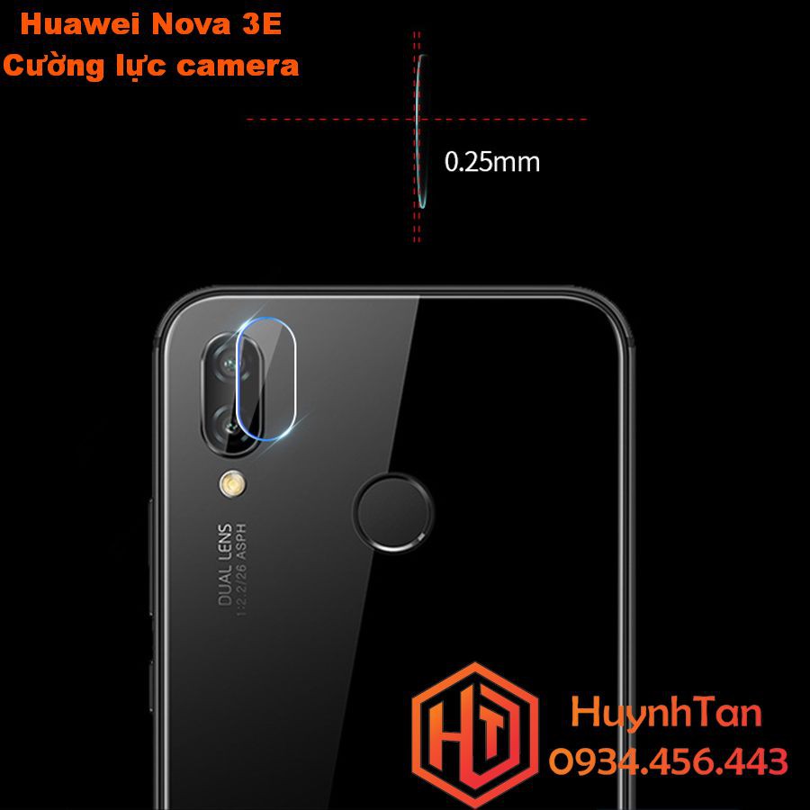 Kính cường lực camera Huawei Nova 3E chống trày xướt camera kép | BigBuy360 - bigbuy360.vn