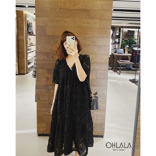 Đầm voan lông Amy Dress