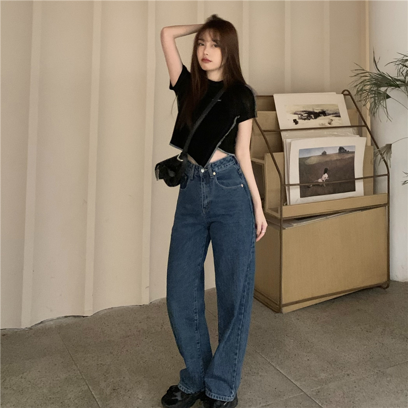 Áo thun croptop ngắn tay ôm dáng xinh xắn dành cho nữ